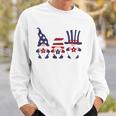 4Th Of July Patriotic Gnomes American Usa Flag Sweatshirt Gifts for Him