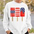 4Th Of July Popsicles Usa Flag Independence Day Patriotic Sweatshirt Gifts for Him