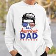 All American Dad 4Th Of July Fathers Day Matching Family Sweatshirt Gifts for Him