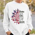 America The Home Of Free Because Of The Brave Plus Size Sweatshirt Gifts for Him