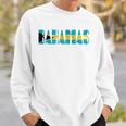 Bahamas Trip Bahamian Flag Vacation Tourist Sweatshirt Gifts for Him