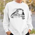 Beer Drinking Lobster Funny Craft Beer Gift Sweatshirt Gifts for Him