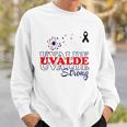 Dandelion Uvalde Strong Texas Strong Pray Protect Kids Not Guns Sweatshirt Gifts for Him