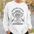 Drinking Coffee Since 1955 Aged Perfectly 67Years Of Awesomenss Sweatshirt Gifts for Him