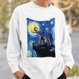 Elephant - Moon Night Sky Sweatshirt Gifts for Him