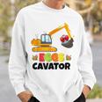 Excavator Shirts For Toddler Boys Girls Easter Eggs Cavator Sweatshirt Gifts for Him