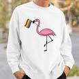 Flamingo Lgbt Flag Cool Gay Rights Supporters Gift Sweatshirt Gifts for Him