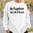 Flugelhorn Lightweight Sweatshirt V2 Sweatshirt Gifts for Him