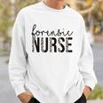 Forensic Nurse Life Nursing School Nurse Squad Gifts Raglan Baseball Tee Sweatshirt Gifts for Him