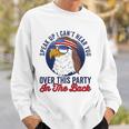Funny Redneck 4Th Of July American Flag Usa Eagle Mullet Sweatshirt Gifts for Him