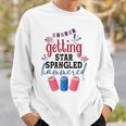 Getting Star Spangle Hammered America Western 4Th Of July Sweatshirt Gifts for Him