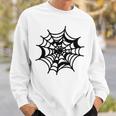 Halloween Spider Web Pattern Sweatshirt Gifts for Him