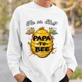 He Or She Papa To Bee Gender Reveal Announcement Baby Shower Sweatshirt Gifts for Him