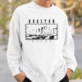 Houston Skyline Texas Pride Vintage Houston Sweatshirt Gifts for Him