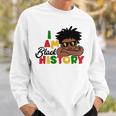 I Am Black History For Kids Boys Black History Month Sweatshirt Gifts for Him