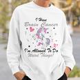 I Have Brain Cancer Im Allowed To Do Weird Things Unicorn Grey Ribbon Brain Cancer Brain Cancer Awareness Sweatshirt Gifts for Him