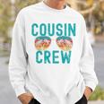 Kids Cousin Crew Family Vacation Summer Vacation Beach Sunglasses Sweatshirt Gifts for Him