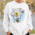 Kids Sunflower Butterfly Sunshine Sweatshirt Gifts for Him