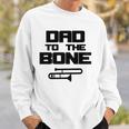 Mens School Marching Band Parent Funny Trombone Dad Sweatshirt Gifts for Him