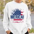 Merica S Vintage Usa Flag Merica Tee Sweatshirt Gifts for Him