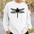 Minimalist Silhouette Insect Dragonfly Dragon Fly Sweatshirt Gifts for Him