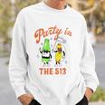 Party In The 513 Baseball Player Sweatshirt Gifts for Him