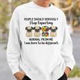 People Should Seriously Stop Expecting Shirt Pug Lovers Autism Awareness Month Shirts Sweatshirt Gifts for Him