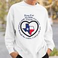 Prayers For Texas Robb Elementary Uvalde Texan Flag Map Sweatshirt Gifts for Him