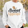 Sweet Eggscape Sweatshirt Gifts for Him