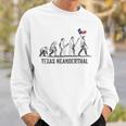 Texas Neanderthal Thinking Sweatshirt Gifts for Him