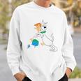 The Jetsons Astro Hugging George Sweatshirt Gifts for Him