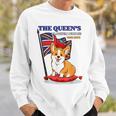 The Queen’S Platinum Jubilee 1952-2022 Corgi Union Jack Sweatshirt Gifts for Him