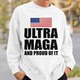 Ultra Maga And Proud Of It V8 Sweatshirt Gifts for Him