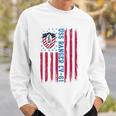 Uss Ranger Cv 61 American Flag Aircraft Carrier Veterans Day Sweatshirt Gifts for Him