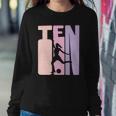 10 Years Soccer Girls Gift 10Th Birthday Football Player Sweatshirt Gifts for Her
