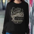 1955 Birthday Living Legend Since 1955 Sweatshirt Gifts for Her