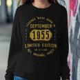 1955 September Birthday Gift 1955 September Limited Edition Sweatshirt Gifts for Her