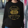 1992 September Birthday Gift 1992 September Limited Edition Sweatshirt Gifts for Her