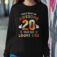 20Th Birthday Gifts For 20 Years Old Awesome Looks Like Sweatshirt Gifts for Her