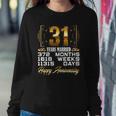 31 Years Married - Funny 31St Wedding Anniversary Sweatshirt Gifts for Her