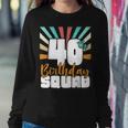 40Th Birthday Squad Vintage Retro Funny 40 Year Old Birthday Sweatshirt Gifts for Her