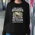 A Dad Grandpa And Vietnam Veteran Proud Retired Soldier Gift Sweatshirt Gifts for Her