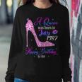 A Queen Was Born In July 1987 Happy 35Th Birthday To Me Sweatshirt Gifts for Her