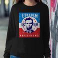 Abraham Lincoln 4Th Of July Usa For President 1860 Gift Sweatshirt Gifts for Her