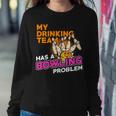 Alcohol 611 Bowler Bowling Bowler Sweatshirt Gifts for Her