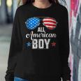 All American Boy Us Flag Sunglasses For Matching 4Th Of July Sweatshirt Gifts for Her