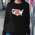 America End Gun Violence United States Map Sweatshirt Gifts for Her