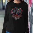 American Tree 4Th Of July Usa Flag Hearts Roots Patriotic Sweatshirt Gifts for Her
