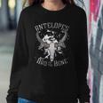 Antelope Bad To The Bone Skull Art Sweatshirt Gifts for Her