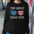 Anti Joe Biden Ultra Maga The Return Of The Great Maga King V3 Sweatshirt Gifts for Her